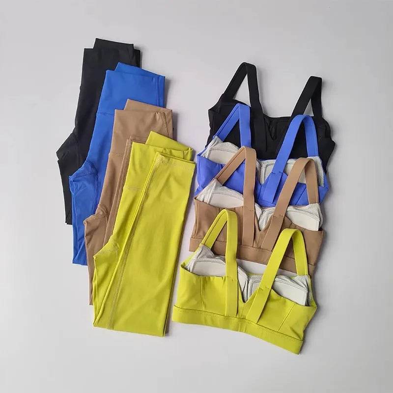 Seamless Sports Bra Leggings Set - P12 Hub Europe