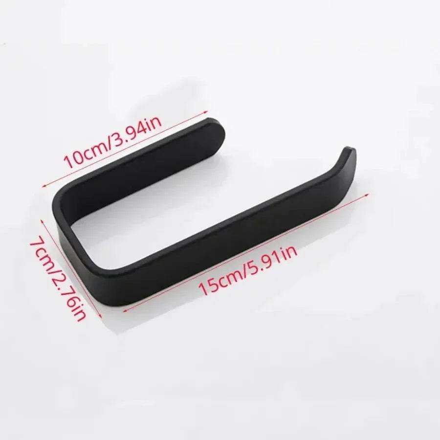 Self-adhesive Towel Rack Wall Mounted Bathroom Items Bathroom Towels Holder Hanger without punching toilet paper holder - P12 Hub Europe