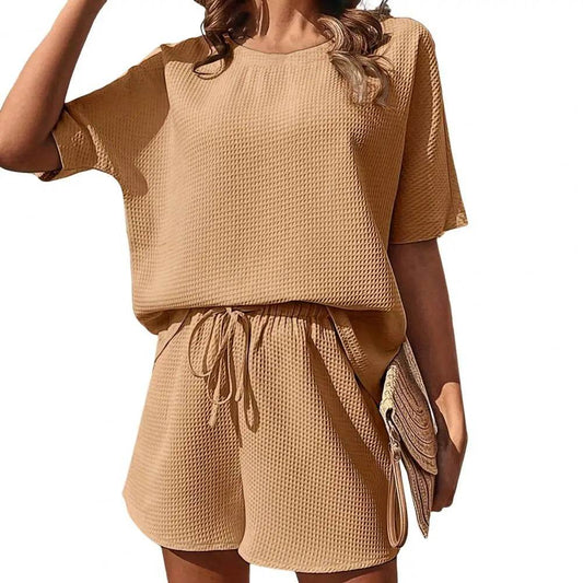 Women Loose T-Shirt Shorts Set - P12 Hub Europe