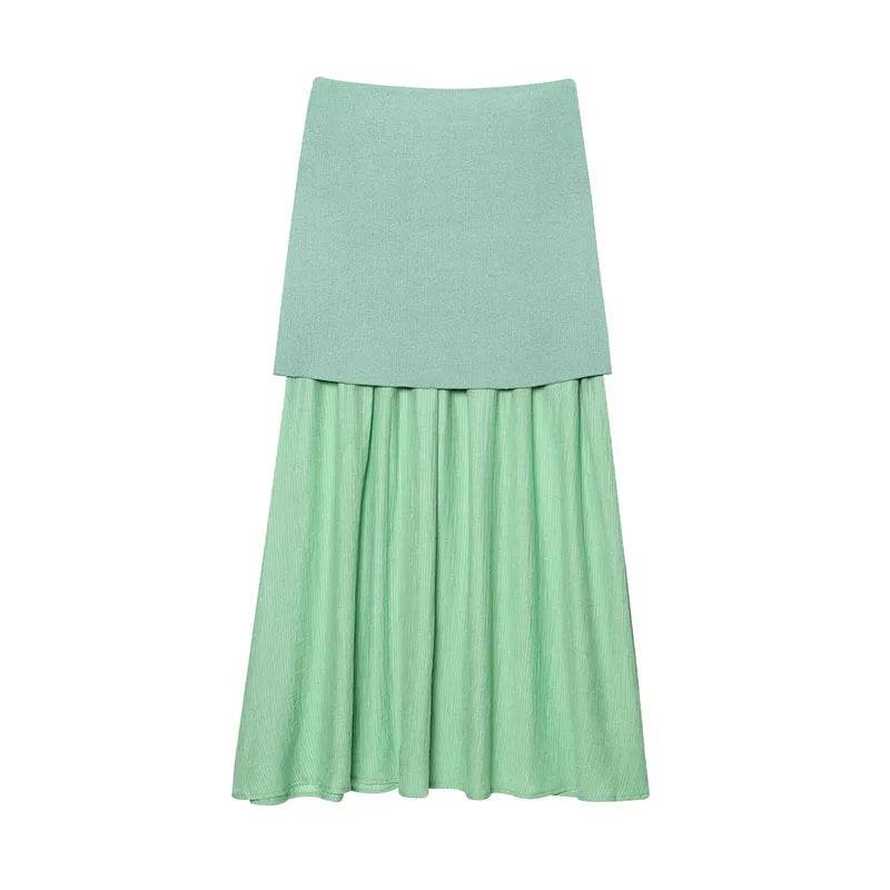 Knitted Vest Skirt Set - P12 Hub Europe
