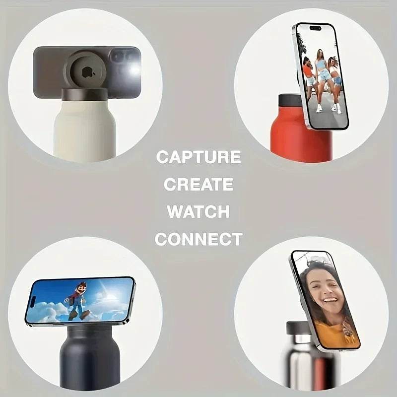 Magnetic Phone Holder Bottle - P12 Hub Europe