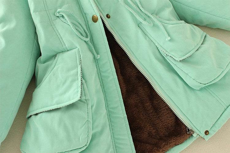 Slim Hooded Padded Parka - P12 Hub Europe