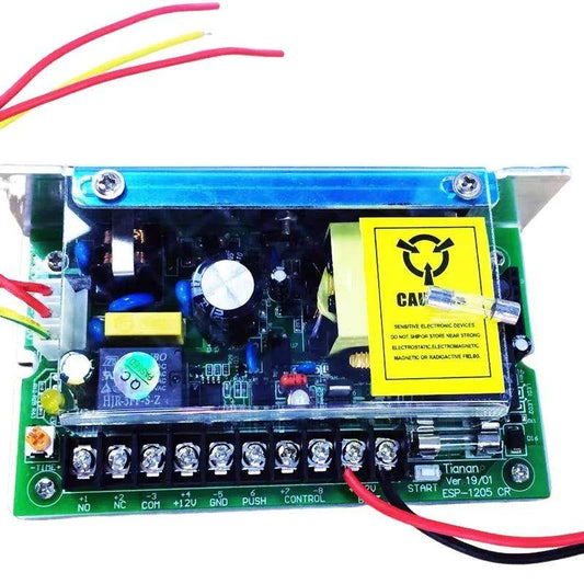 12V 5A Access Control Power Supply | AC 110-240V, Delay, Overcurrent Protection - P12 Hub Europe