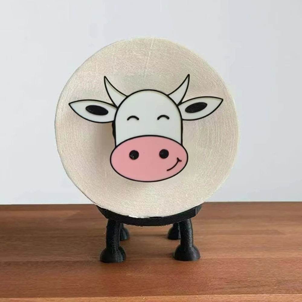 1/3PCS Sheep Toilet Roll Holder Funny Toilet Paper Holder Free Standing Bathroom Set Black Sheep Roll Rack Cute Bathroom Decor - P12 Hub Europe