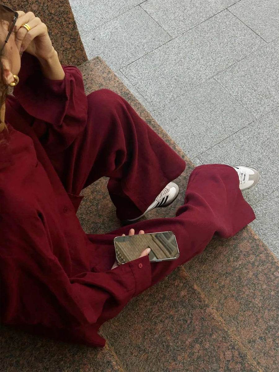 Women's Casual Cotton Linen Set - P12 Hub Europe