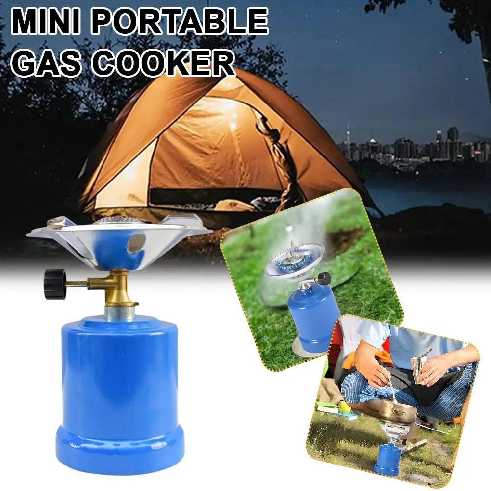 Adjustable Mini Portable Outdoor Camping Stove 190g Gas Cooker Euro Gas Coffee Stove For Fishing Hiking Picnic M2s0