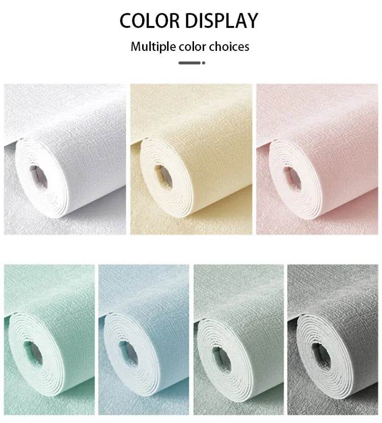 3D Anti-collision Soft Wall Sticker2.8m Self-adhesive Waterproof Insulation Foam Wall Sticker Livingroom Kitchen Decor Wallpaper - P12 Hub Europe
