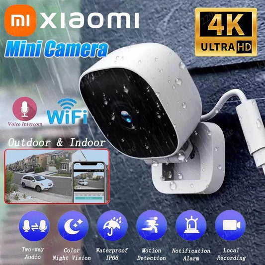 Camera 4K WiFi IP65, Color Night, 2-Way Audio, AI Detect - P12 Hub Europe