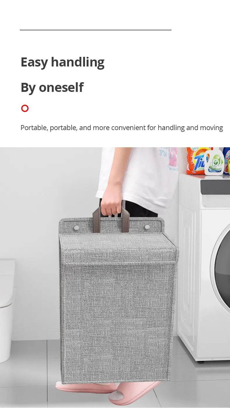 Foldable Wall-Mounted Laundry Hamper - P12 Hub Europe