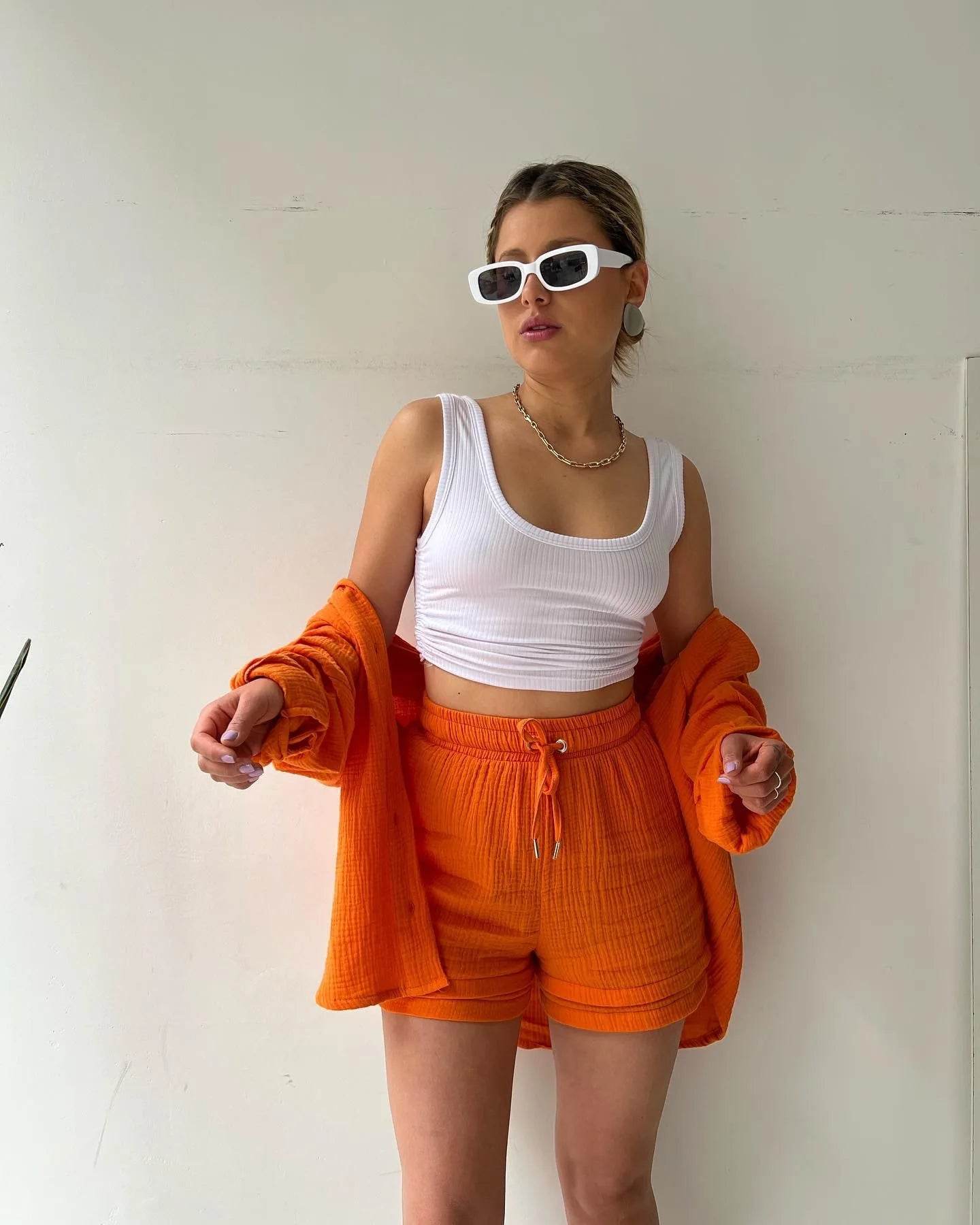 Women Summer Shorts Set - P12 Hub Europe