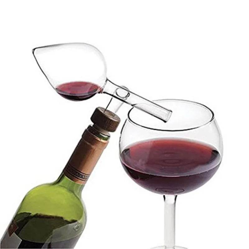 Red Wine Bottle Pouring Device Portable Air Aerator Quick Sobering and Pouring Device New Glass Sobering Device - P12 Hub Europe
