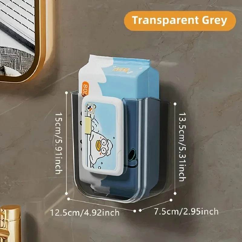 Punch-Free Toilet Paper Holder Box Waterproof Storage Toilet Paper Storage Rack Paper Towel Kitchen Bathroom Storage Box - P12 Hub Europe
