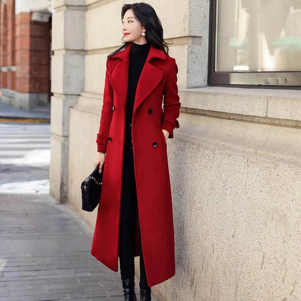 Warm Business Wool Overcoat - P12 Hub Europe