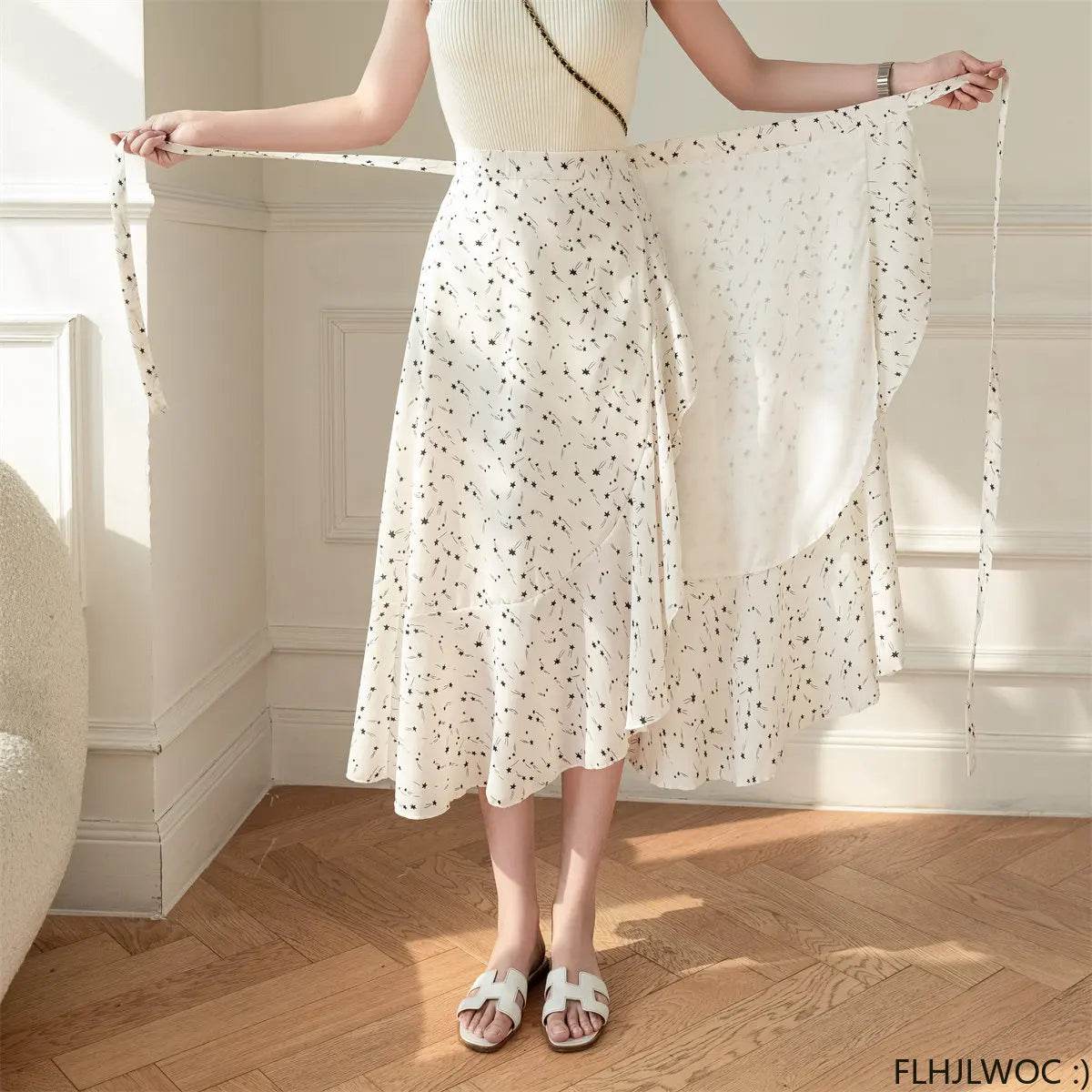 Women's Floral Lace-Up Dress - P12 Hub Europe