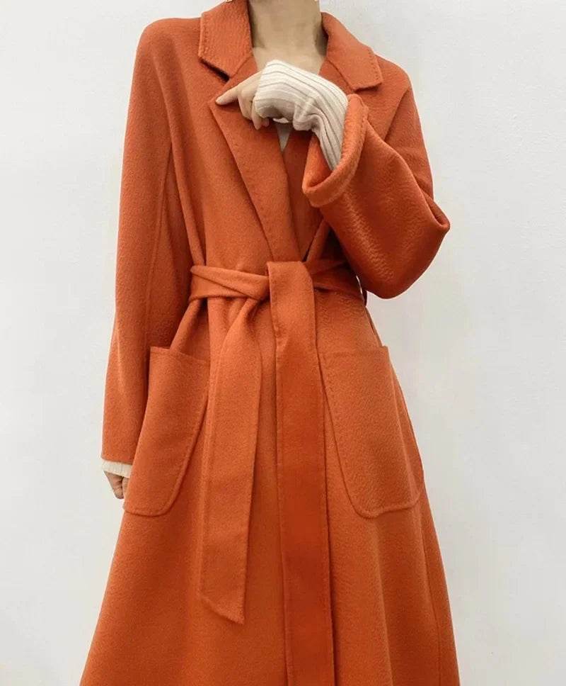 Luxury Cashmere Wool Coat - P12 Hub Europe