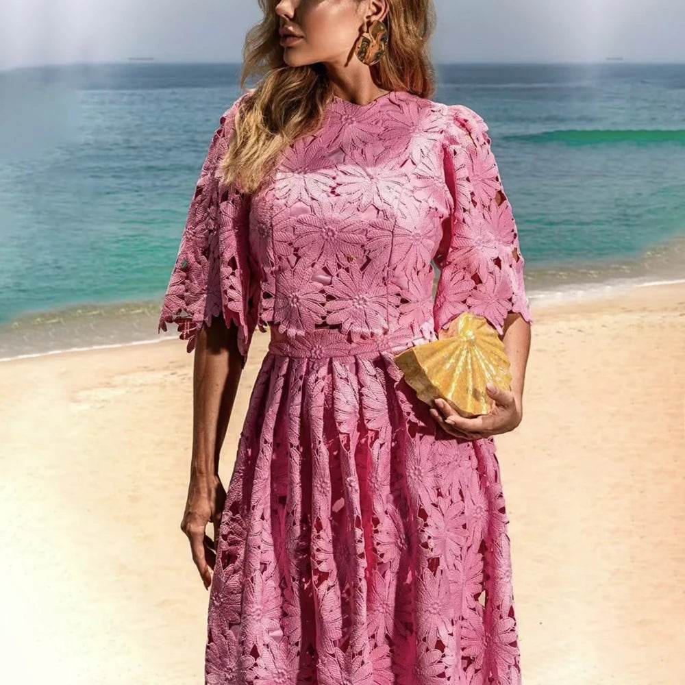 Solid Summer Skirt Suit - P12 Hub Europe