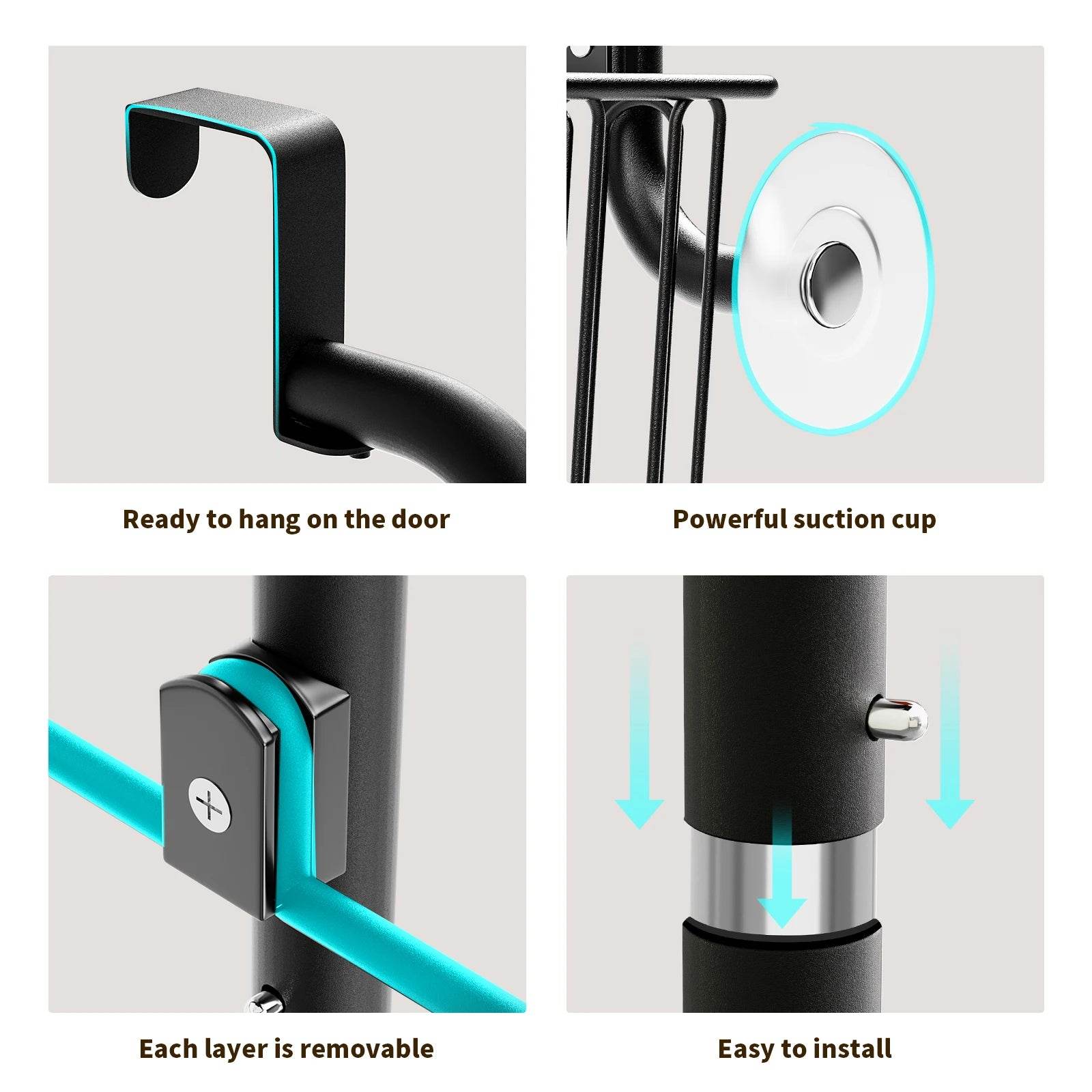 Multi-Layer Door Hanging Organizer - P12 Hub Europe