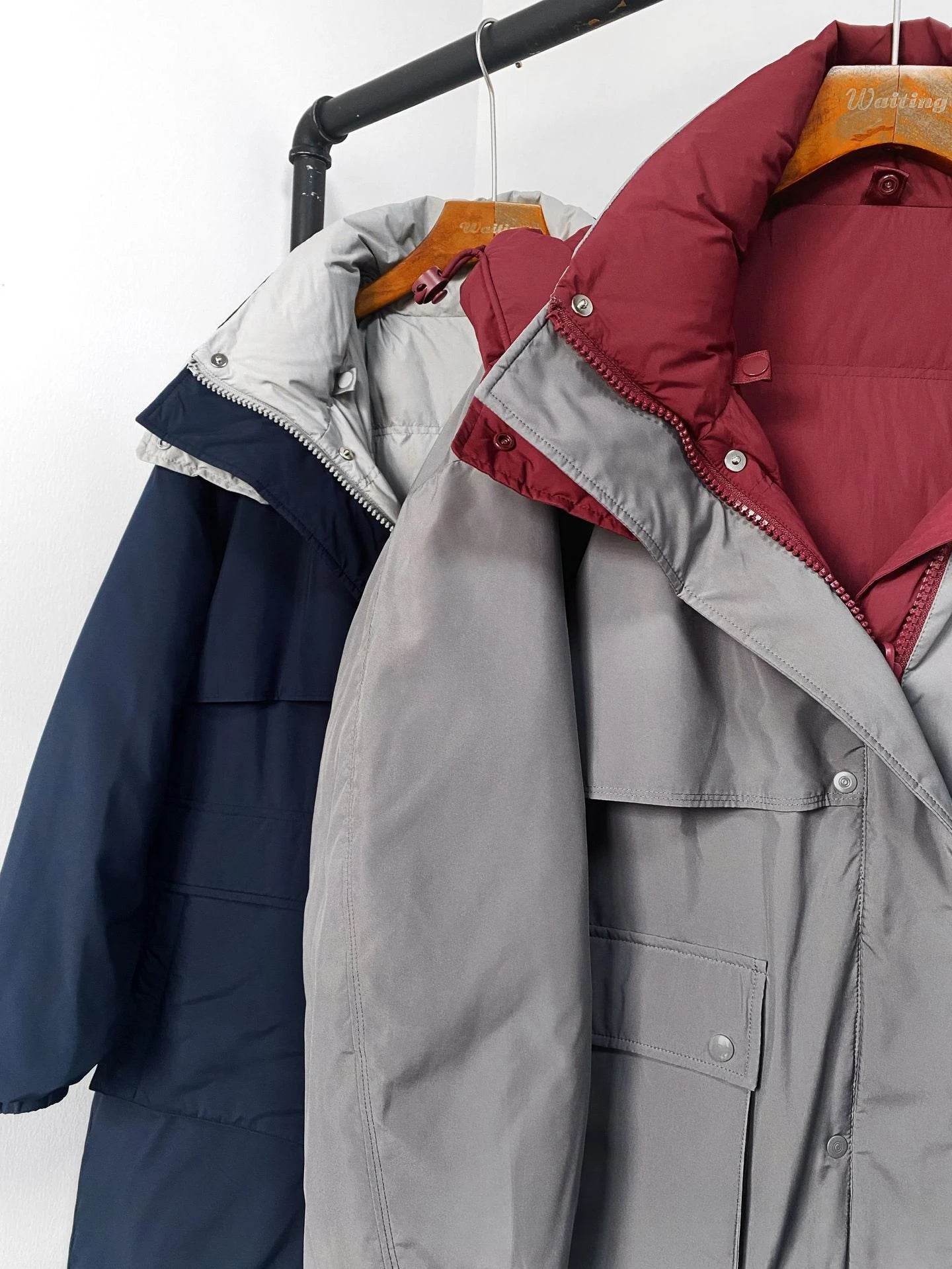 Reversible Long Down Coat - P12 Hub Europe