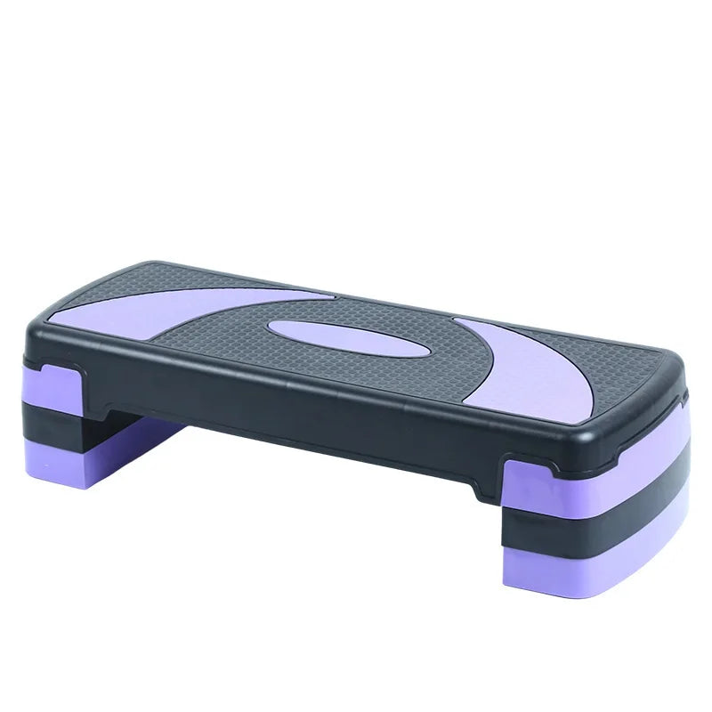 Non-Slip Aerobic Rhythm Pedal Multifunctional Fitness Exercise Step Platforms Adjustable Home Pedal Stepper 2025
