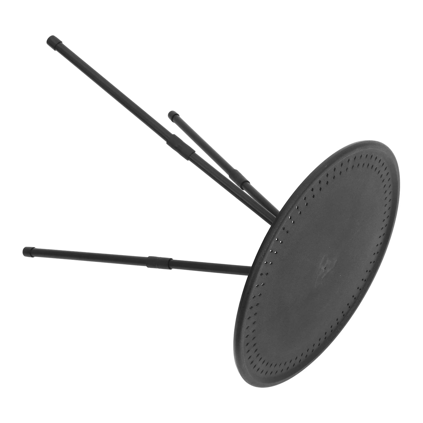 1Pc Portable Foldable Small Round Table Outdoor Camping Furniture Adjustable Height Compact Stable Reinforced Ultralight