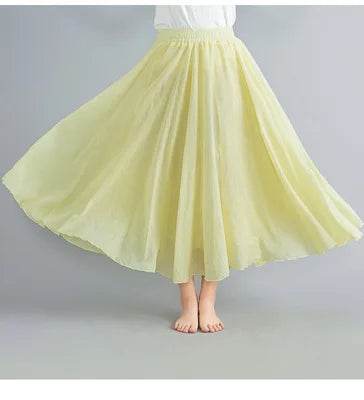 Mori Girl Cotton Linen Skirt - P12 Hub Europe