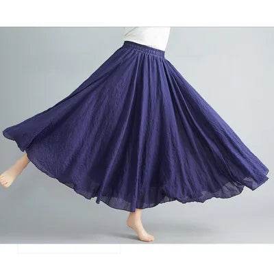 Mori Girl Cotton Linen Skirt - P12 Hub Europe