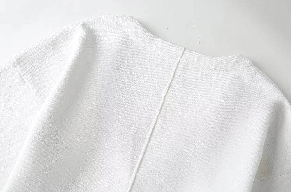Fitted Hook Knit Cardigan - P12 Hub Europe