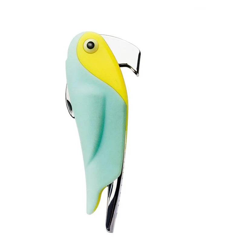 Dog Wine Bottle Opener Corkscrew with Foil Cutter Beer Opener Animal Lover in Zoo Dog Cat Bird Fox Shark Robot Owl Butterfly - P12 Hub Europe
