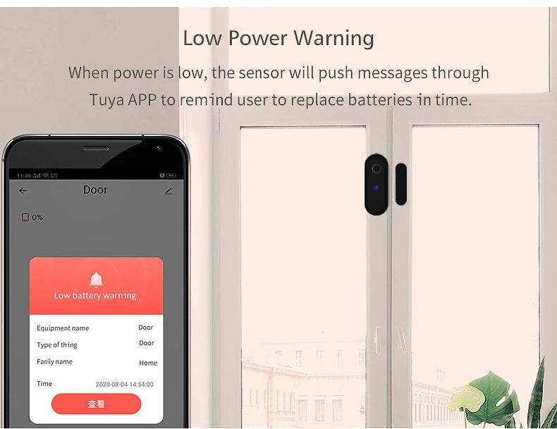 Sensor Door Tuya WiFi Smart - P12 Hub Europe