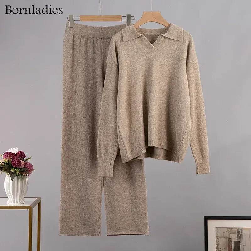 Bornladies Winter Knitted Pants Set - P12 Hub Europe