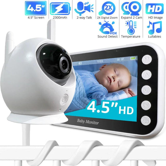 Baby Monitor Long Battery Life  with 4.3" Screen