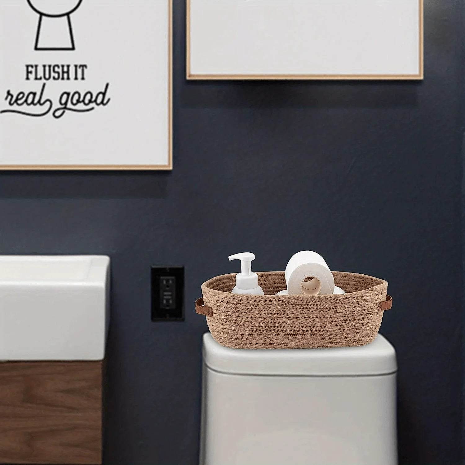 Oval Woven Storage Basket - P12 Hub Europe