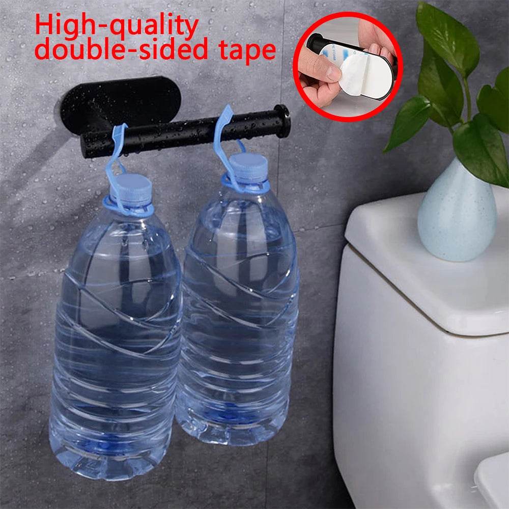 Adhesive Toilet Paper Holder Kitchen Roll Towel Rack Napkin Dispenser Absorbent Stand Tissue Hanger Bathroom Accessories - P12 Hub Europe