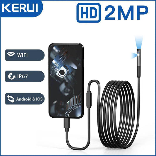 Endoscope 7mm USB-C Android/PC, 1-10M, LED, IP67 - P12 Hub Europe