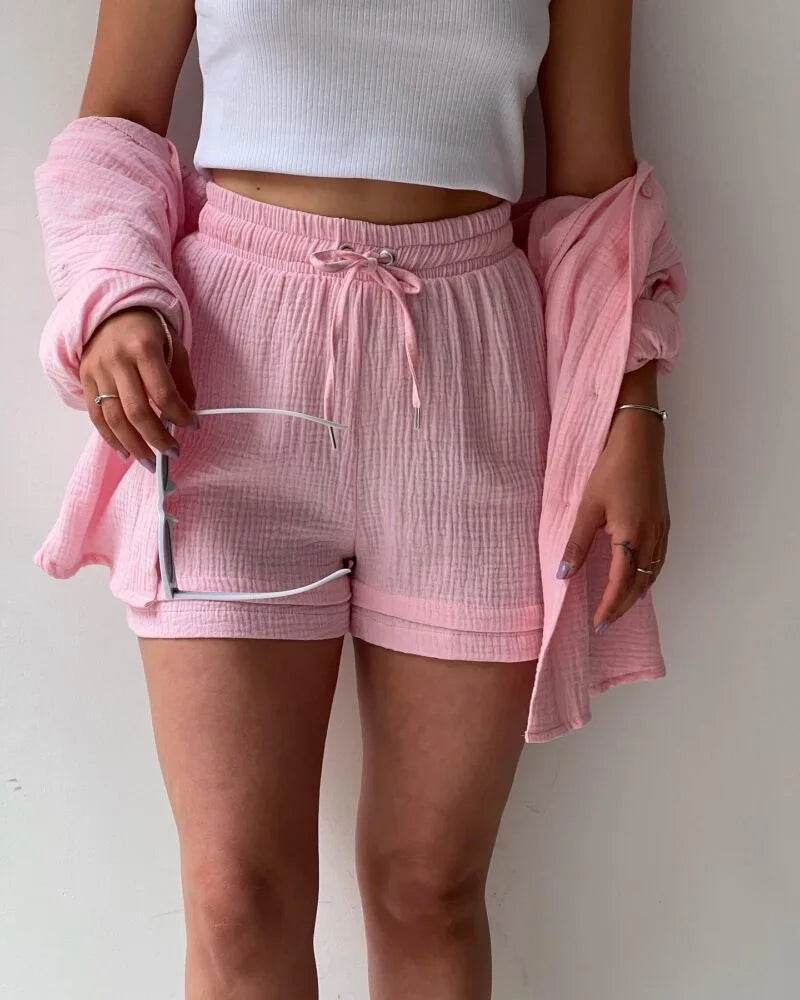 Women Summer Shorts Set - P12 Hub Europe