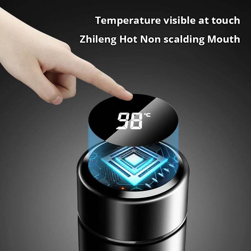 500ml Smart Temperature Display Thermos - P12 Hub Europe
