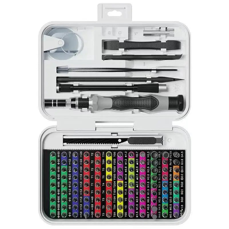 132-in-1 Precision Screwdriver Set: Manual Repair Tool for Mobile Phones, Computers, Laptops, Cameras and Watches