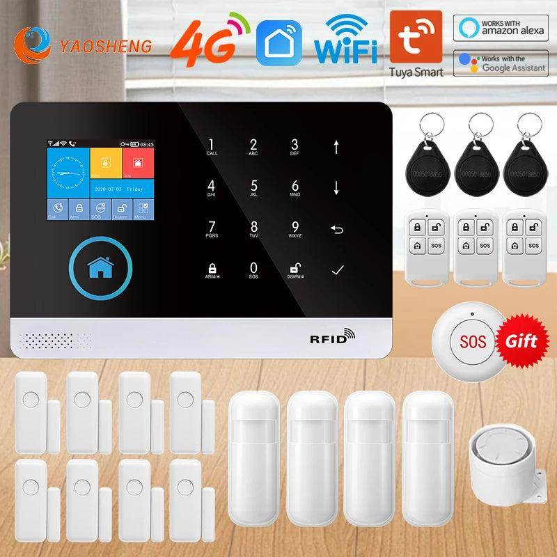 Alarm Smart Tuya WiFi 4G Home - P12 Hub Europe