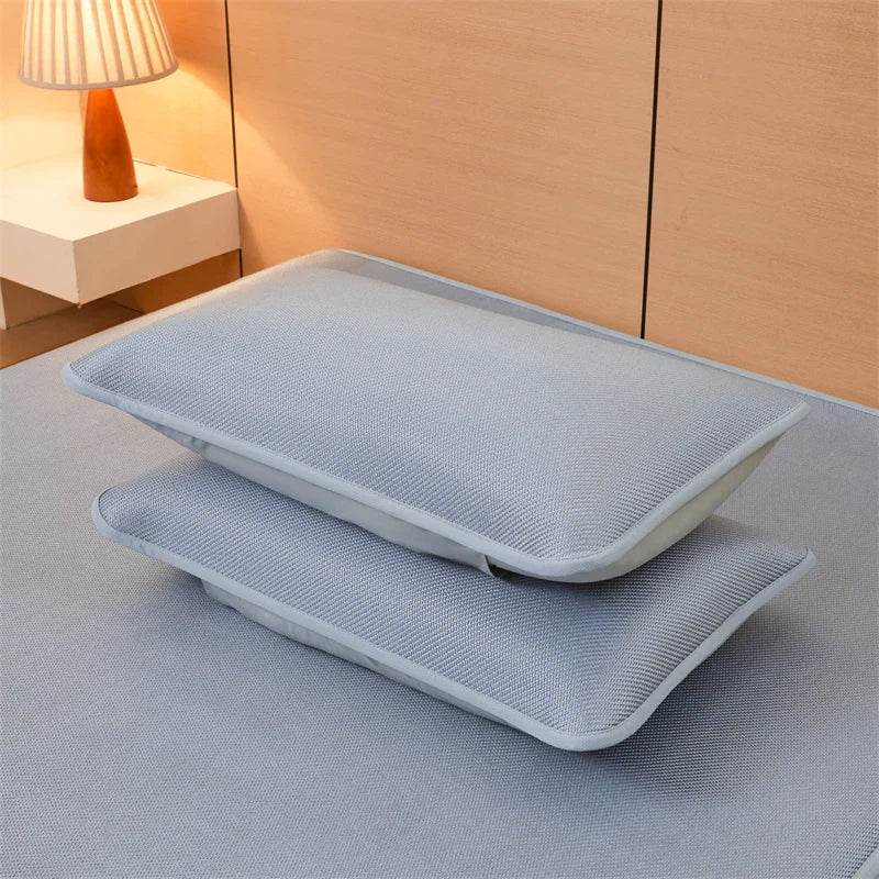 All-inclusive Bed Mattress Cover Summer Cooling Bed Mat Washable Folding Bed Mat Breathable Cool Anti-slip Fitted Bed Sheet - P12 Hub Europe