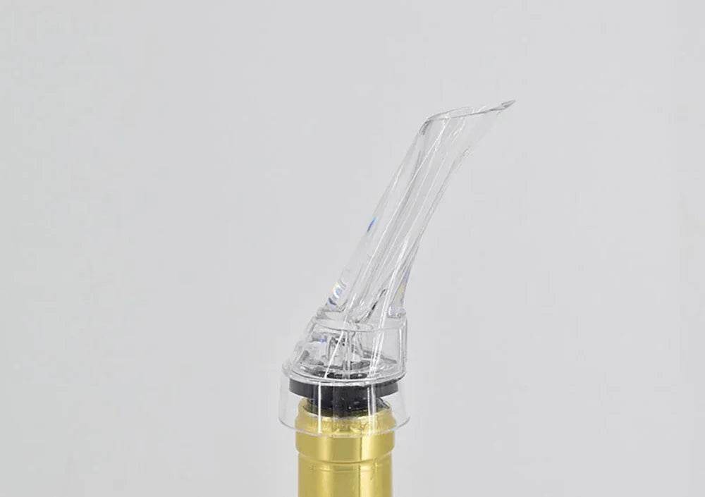 Wine Aerator Pourer Premium Aerating Pourer Red Wine Decanter Cap Spout Stopper Bottle Mouth Dispenser Decanter Spout - P12 Hub Europe