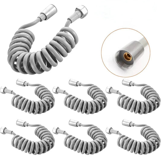 2m 3m 5m Spring Shower Hose Meters Water Plumbing Hose Plastic Bathroom Water Toilet Bidet Sprayer Telephone Line soft Hoses