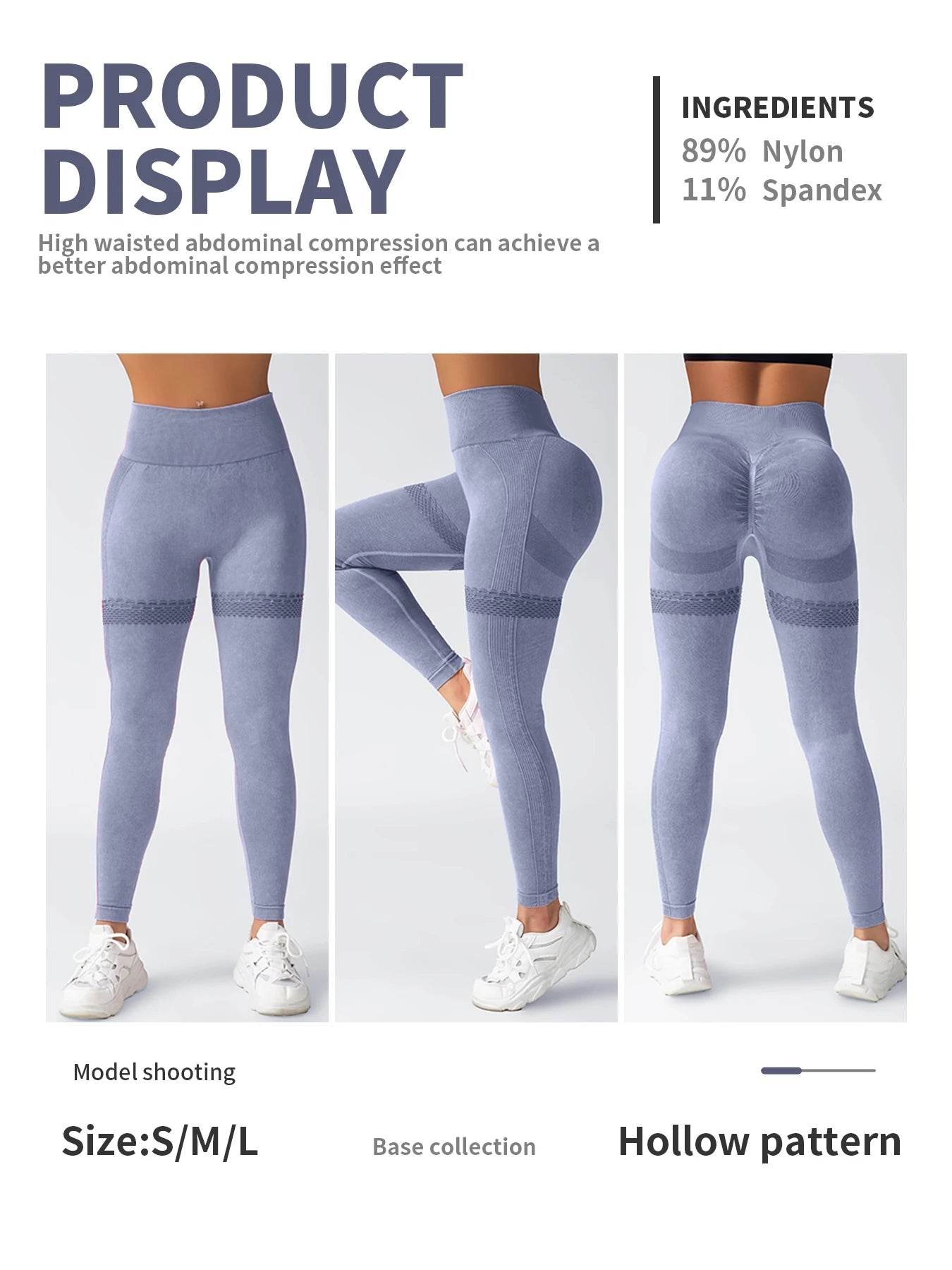Women's Mesh Butt Lifting Leggings - P12 Hub Europe