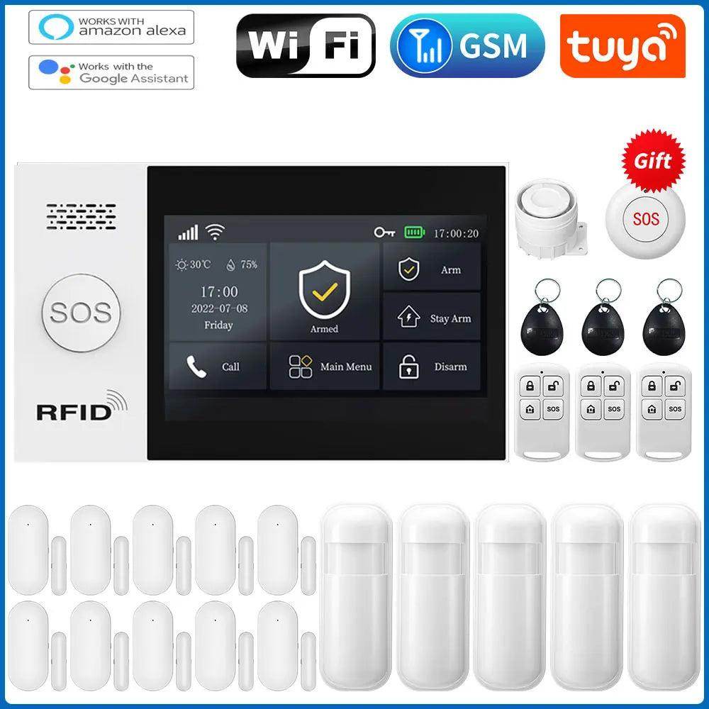Alarm Smart Tuya WiFi GSM 4G - P12 Hub Europe
