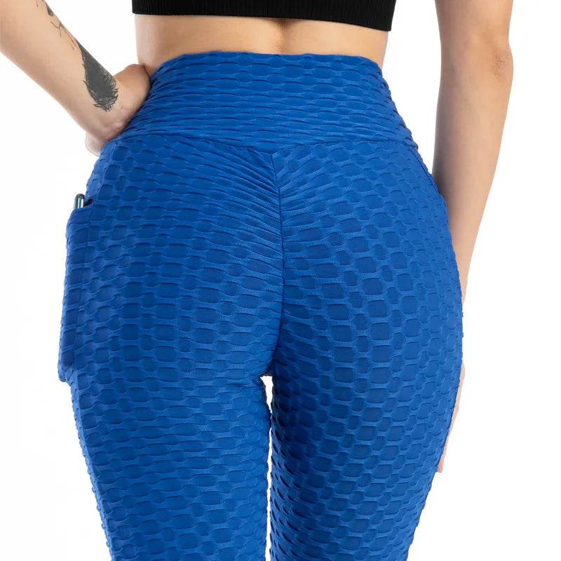 Women's Pocketed Bubble Leggings - P12 Hub Europe
