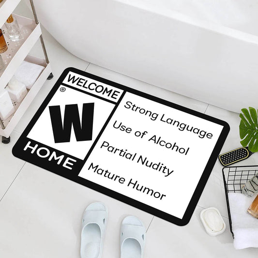 Interesting Phrase Door Mat Is Non Slip Machine Washable Suitable Both Indoor Outdoor Entrances Floor Mat Is Suitable Living - P12 Hub Europe