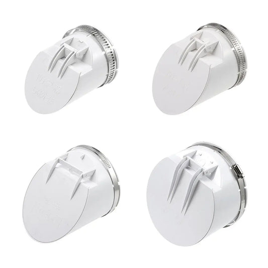 PVC Drainage Pipe Floor Drains 50-160mm White Rain Pipe Cap Anti Odor Insect-proof Roof Cover Outdoor Balcony Bathroom Accessory