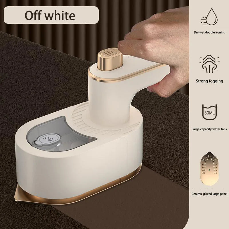 100V-230V Mini Steam Iron for clothes Travel Portable Garment Steamer Professional Home Heat Press Dry Wet Clothes Ironing 2024