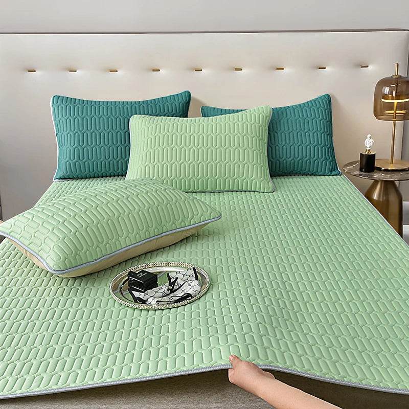 Queen Cooling Mattress Topper Summer Mattress Pad for Hot Sleepers and Night Sweats Instant Cooling Mattress Cover - P12 Hub Europe