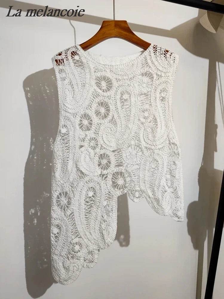 Crochet Irregular Skirt Set - P12 Hub Europe
