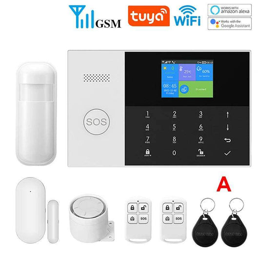 GSM WiFi Alarm | Tuya App 99 Zones - P12 Hub Europe